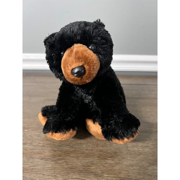 Aurora World Black Bear Plush - Picture 1 of 5